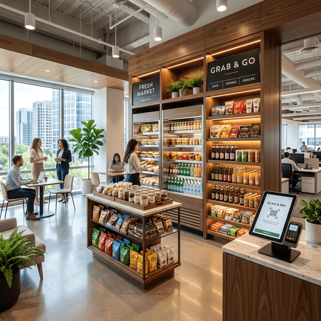 Vending for Trenton Neighborhood Workplaces with Smaller Break Rooms